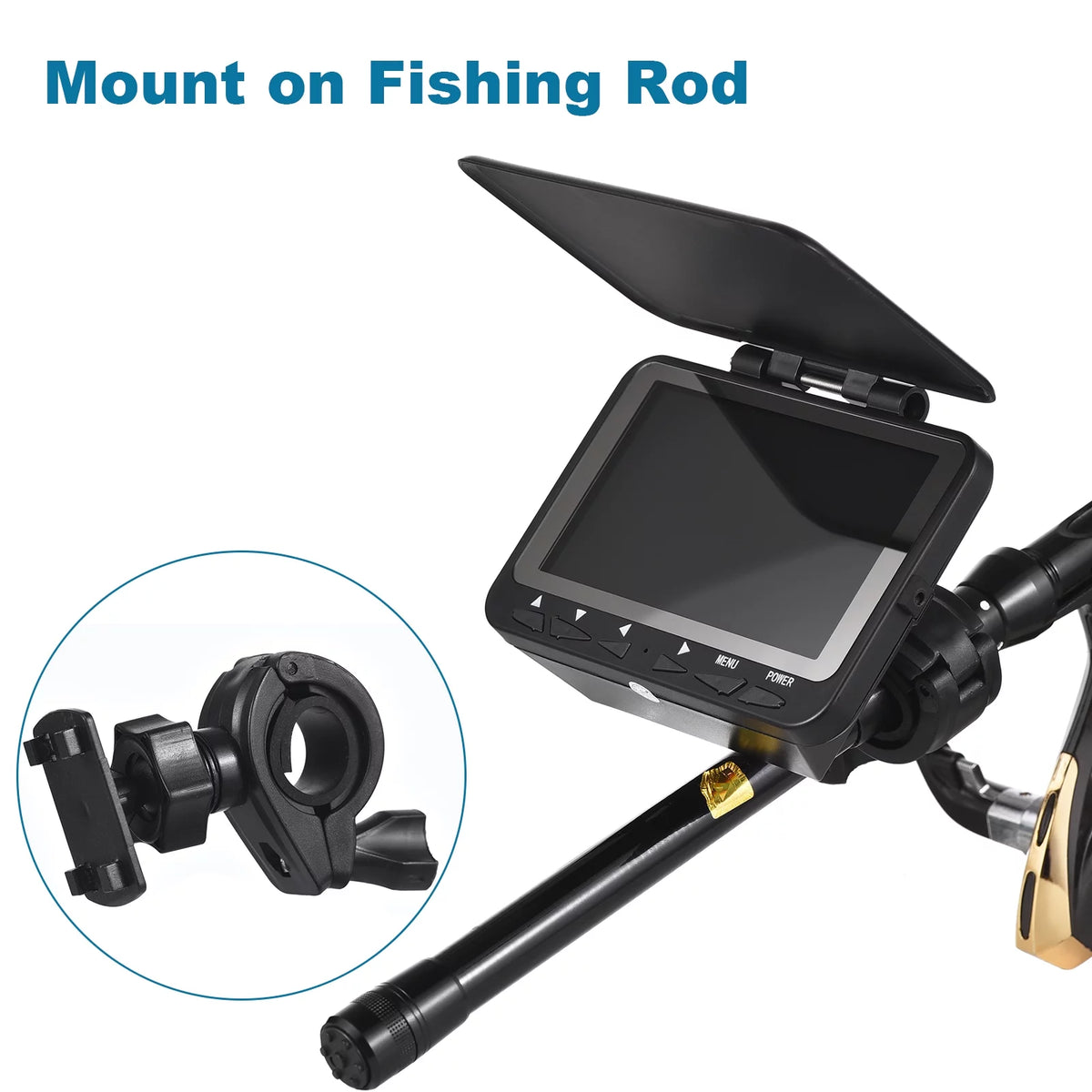 1200TVL Underwater Fishing Fish Finder with 4.3'' LCD Monitor L542281