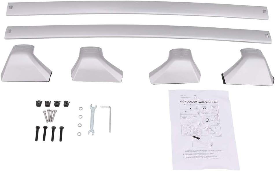 Roof Racks for Toyota Highlander with Factory Side Rails Q1842