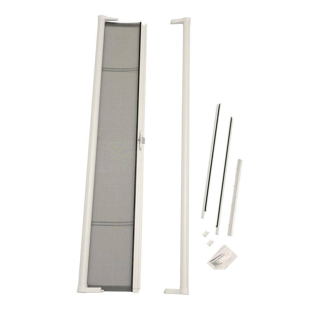 78 in. White Retractable Screen Door H31897