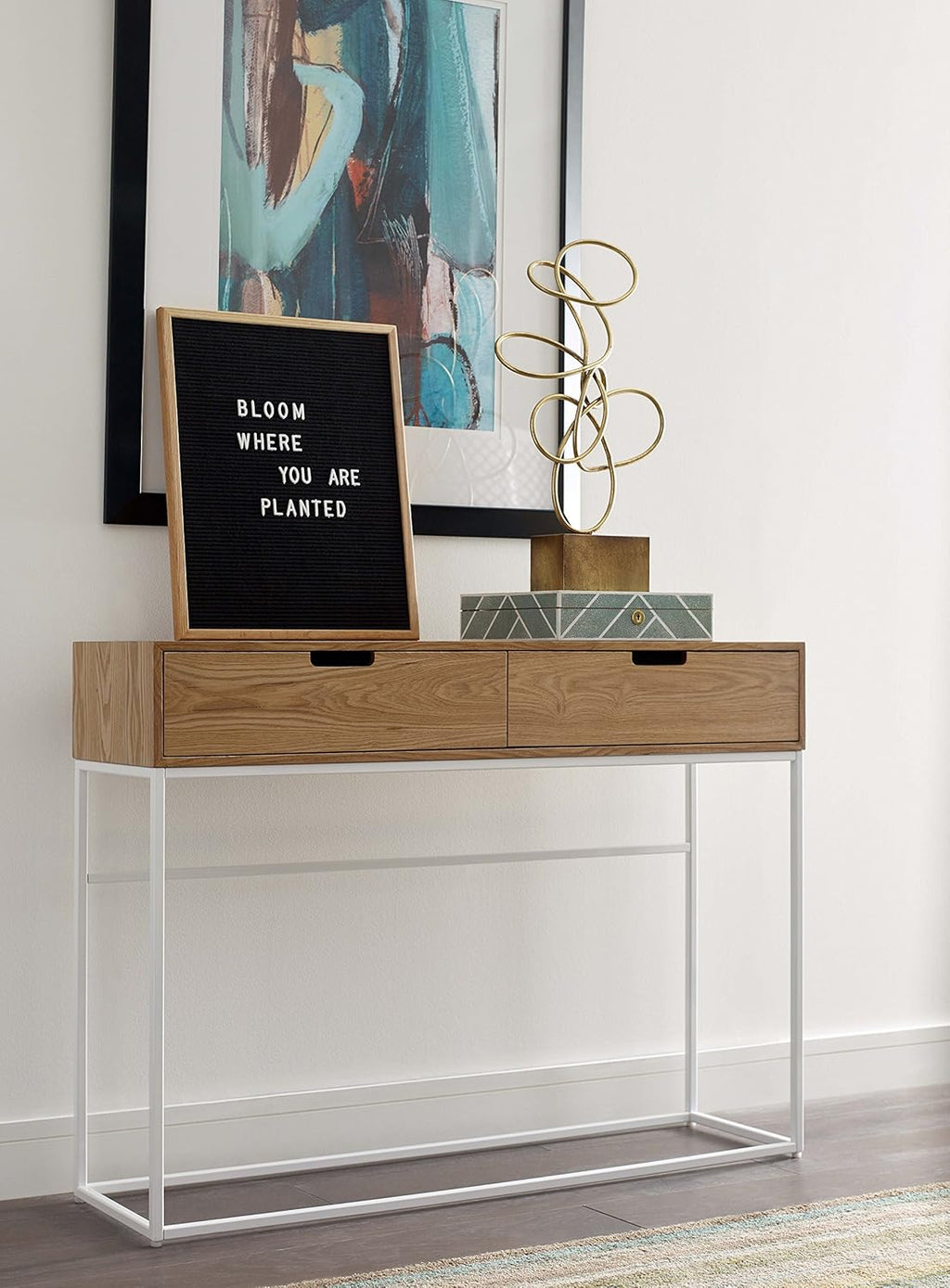 Two Drawer Console Table T599188