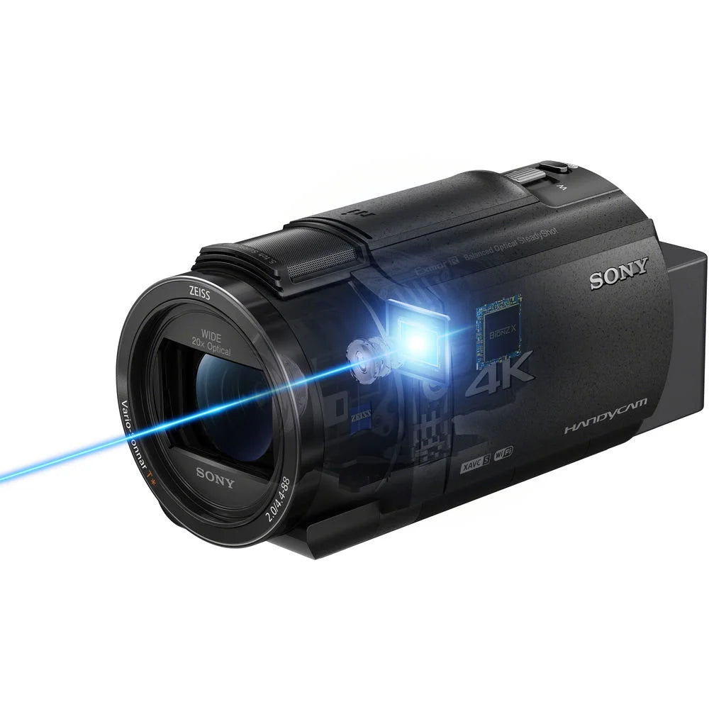 UHD 4K Handycam Camcorder Bundle with 128GB Memory Card E4970