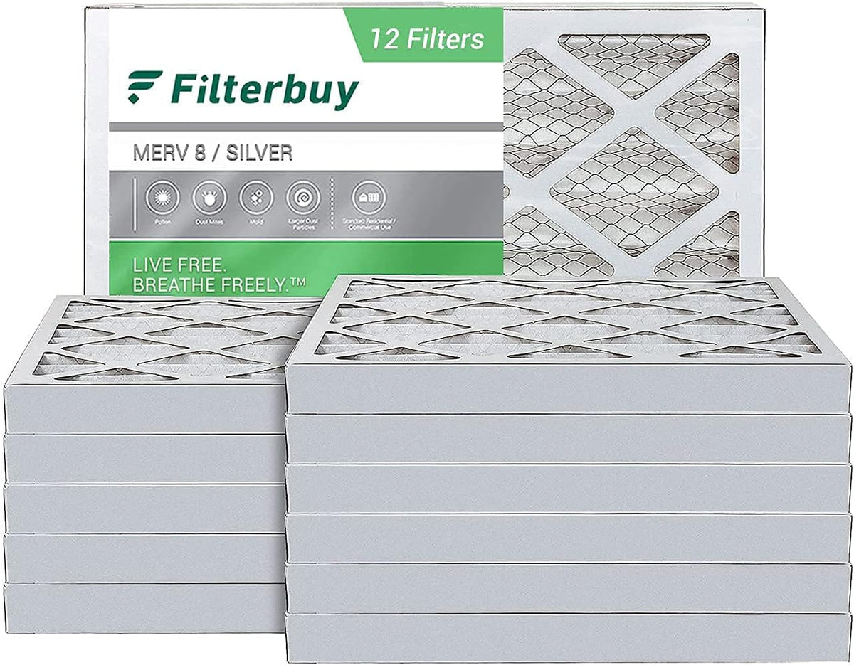 14x20x2 MERV 8 Pleated Air Filter (12-Pack) R215