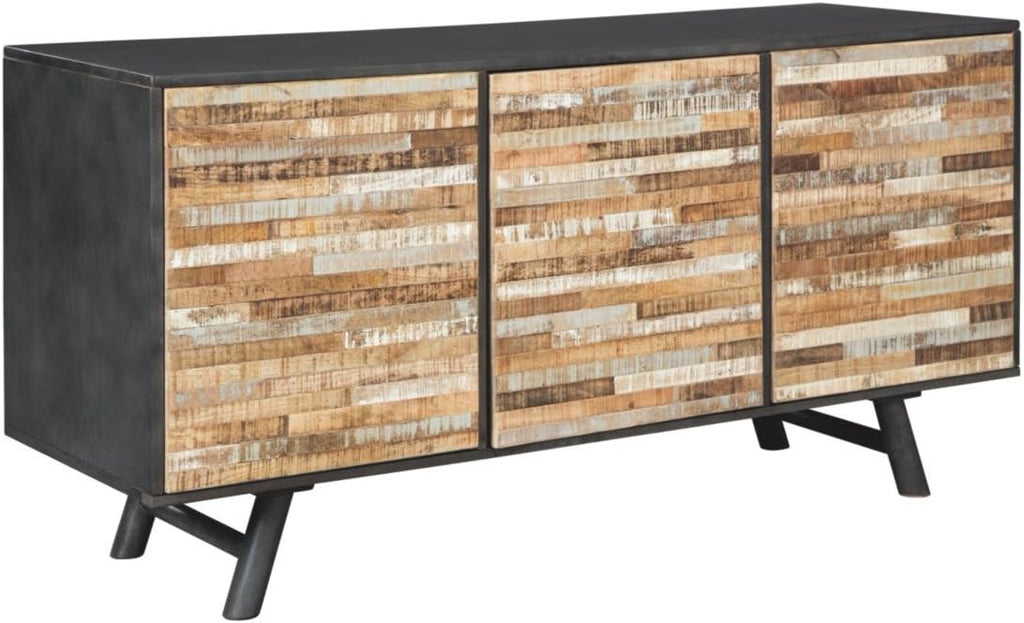 Brown Gold Accent Cabinet O476871