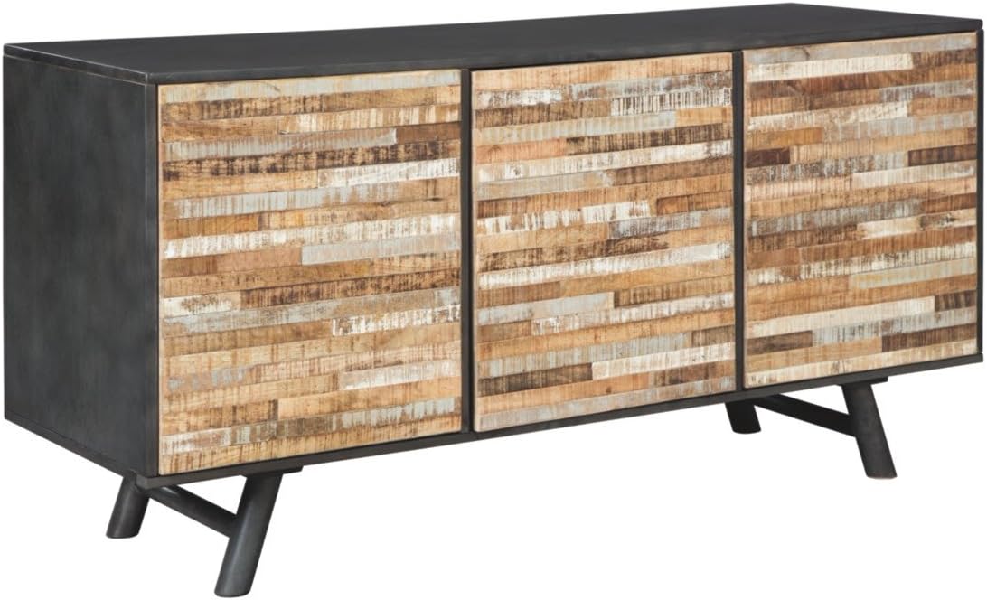 Brown Gold Accent Cabinet O476871