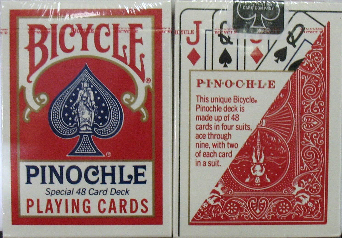 12 Red Decks Bicycle Playing Cards P200895