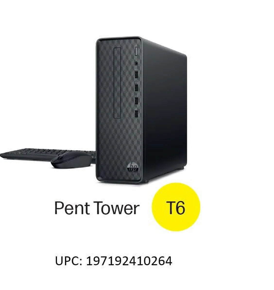 Black Slim Desktop Tower B71749