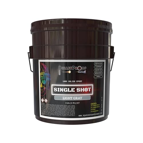100% Solids Epoxy Resin Kit (3 Gallon) Solvent-Less Two Component Gloss Coat Finish Low VOC H30449