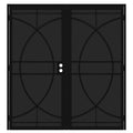 Black Steel Surface Mount Security Door H29507