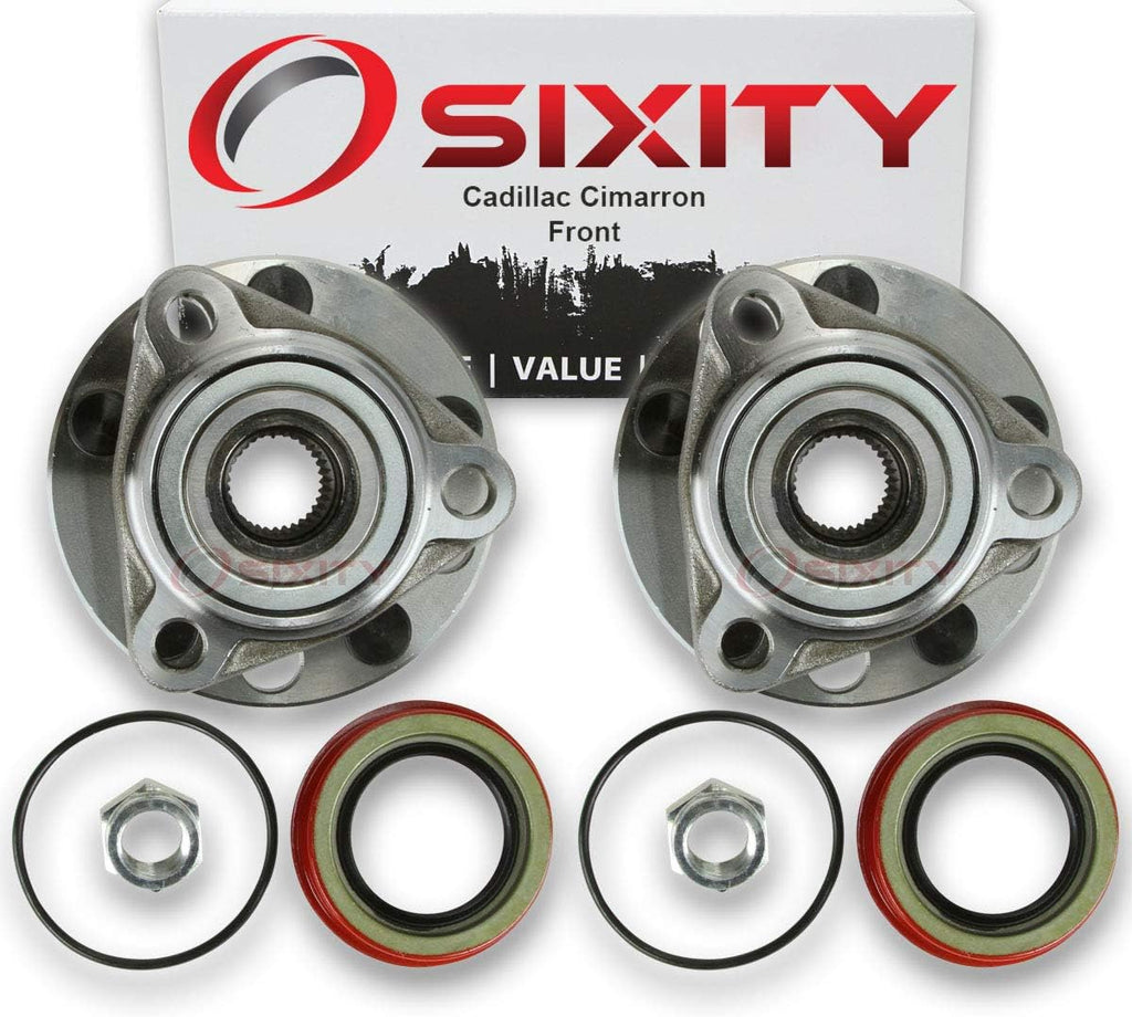 Front Wheel Bearing & Hub Assembly Pair W277886