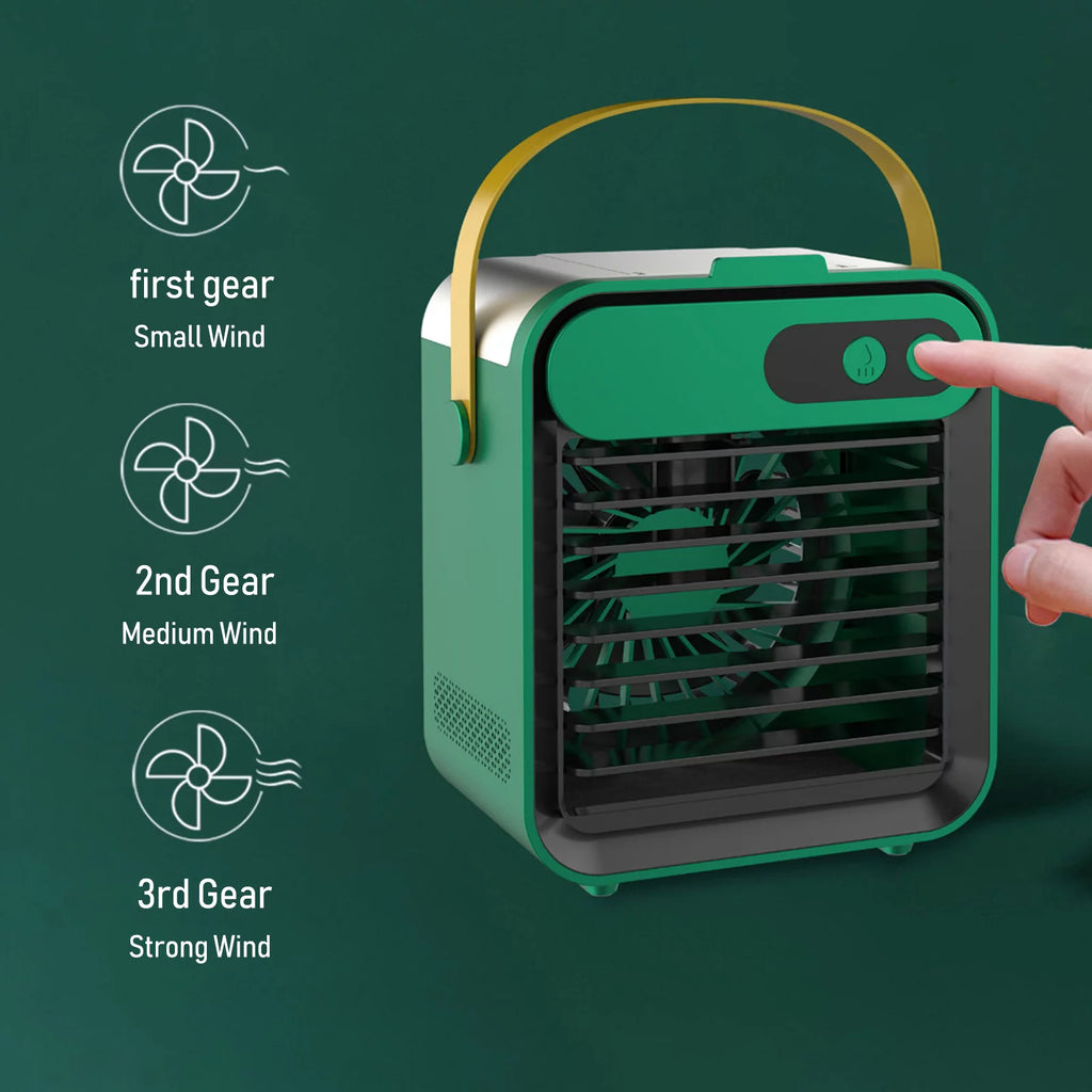 Air Conditioner Fan 180mL 3 Speeds USB Air Cooler O61682