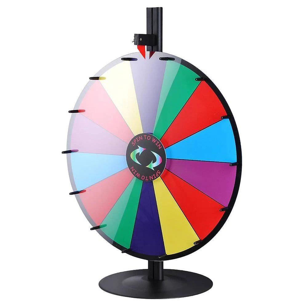 24x22 14 Slot Tabletop Dry Erase Prize Wheel L897814