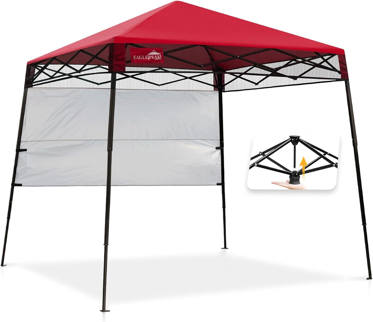Blue Slant Leg Compact Canopy with Backpack F216