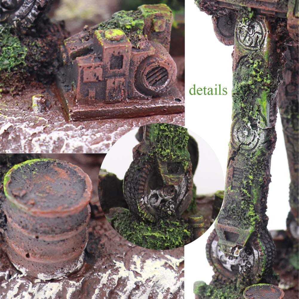Aquarium Decorations Walking Land Tank Ornament K73245