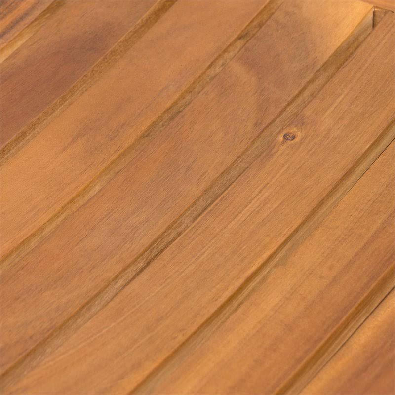 Natural Acacia Wood Barstools (Set of 4) P3364