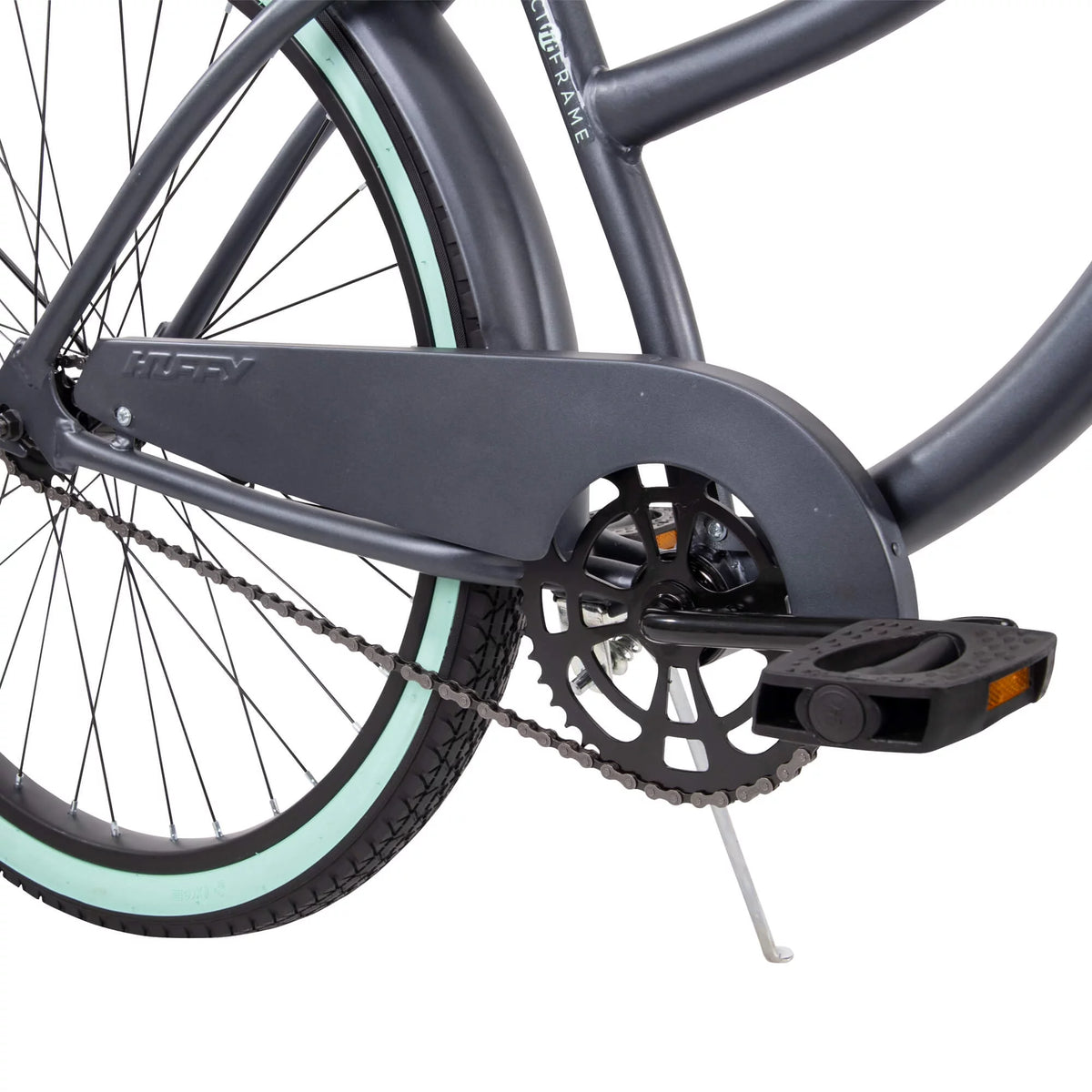26 inch Gray Cruiser Bike W9579