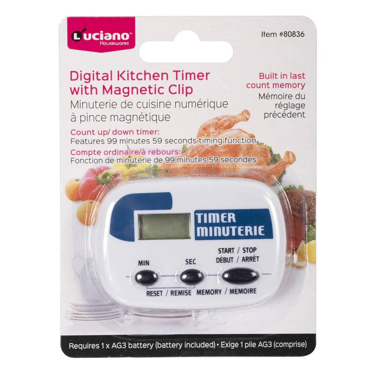 Digital Kitchen Timer V8412
