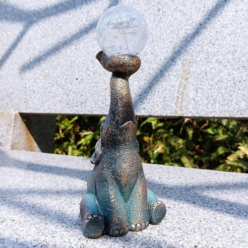 Bronze Elephant Garden Statue V95655