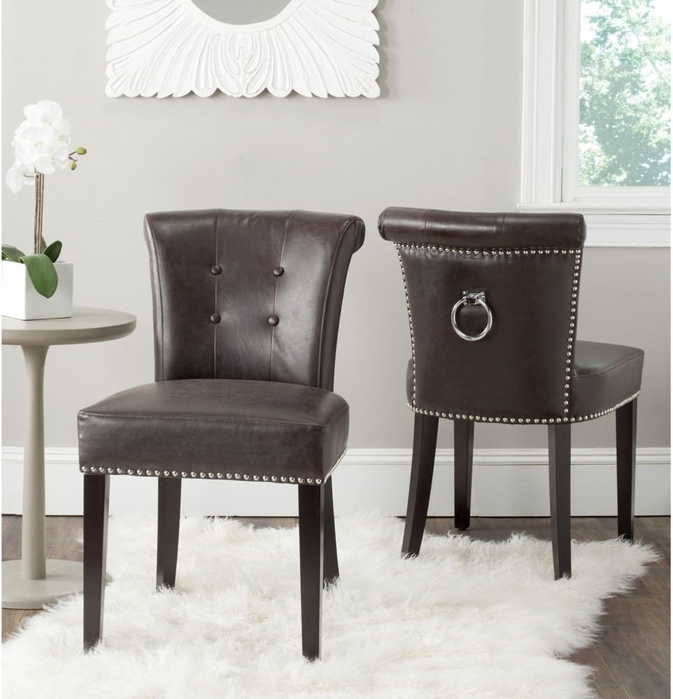 Charcoal Linen Dining Chair (Set of 2) K83835