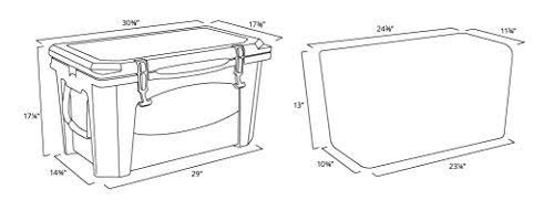 60 Quart Rotomolded Cooler P64768