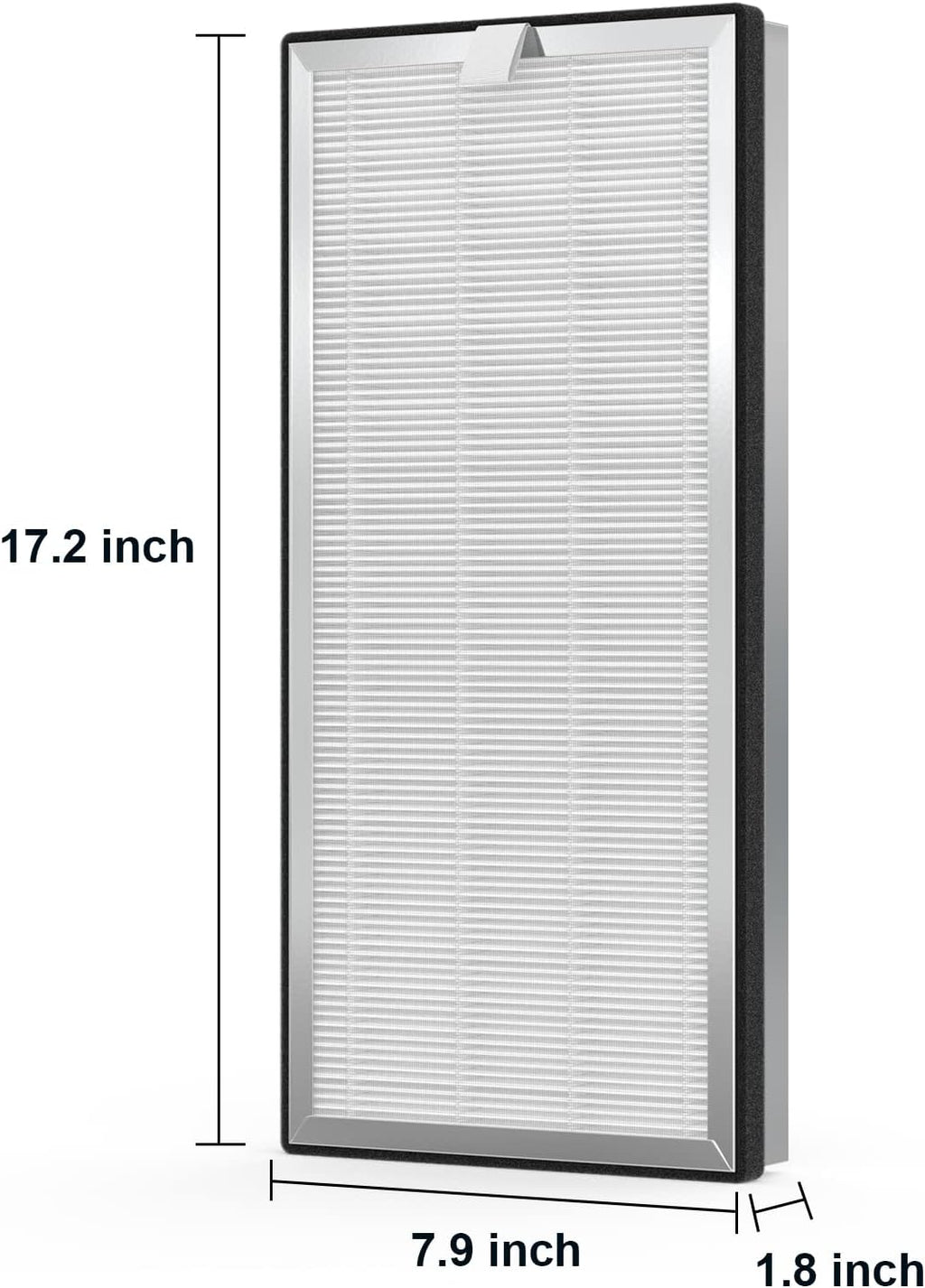 2 Pack MA-40 Replacement Filters, 3-in-1 H13 HEPA Activated Carbon Filter D486205