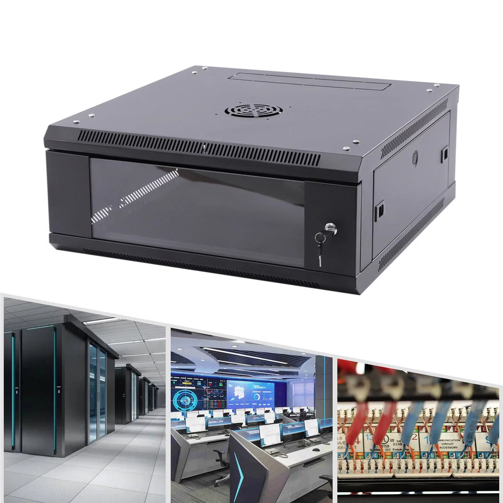 24" Deep 4U Lockable Server Rack Cabinet U660