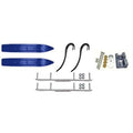 Blue Snowmobile Skis with Shaper Bars Y34674