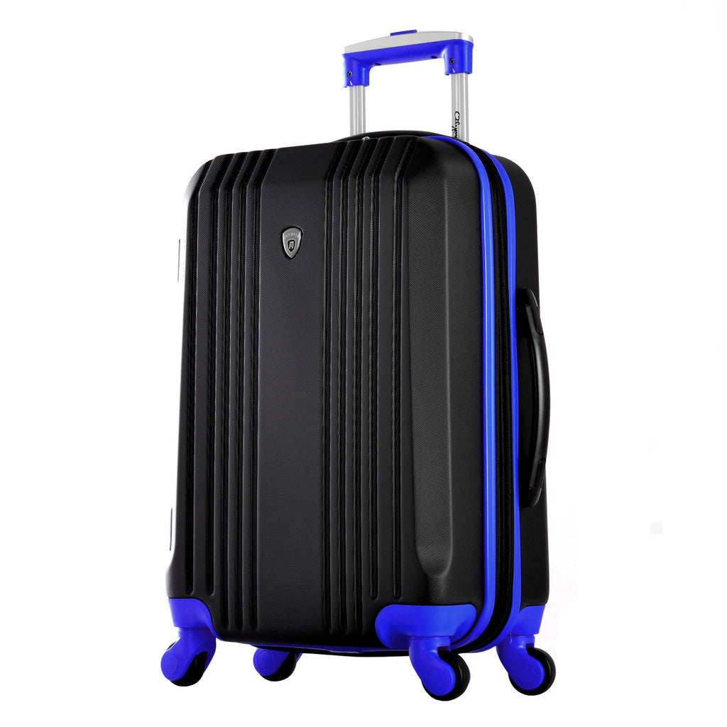 Black Blue Carry-On Suitcase L868