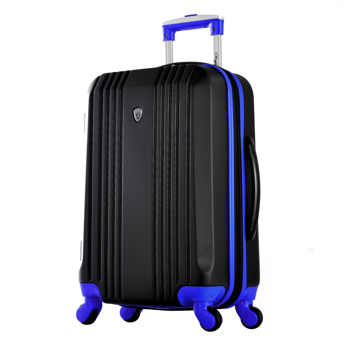 Black Blue Carry-On Suitcase L868