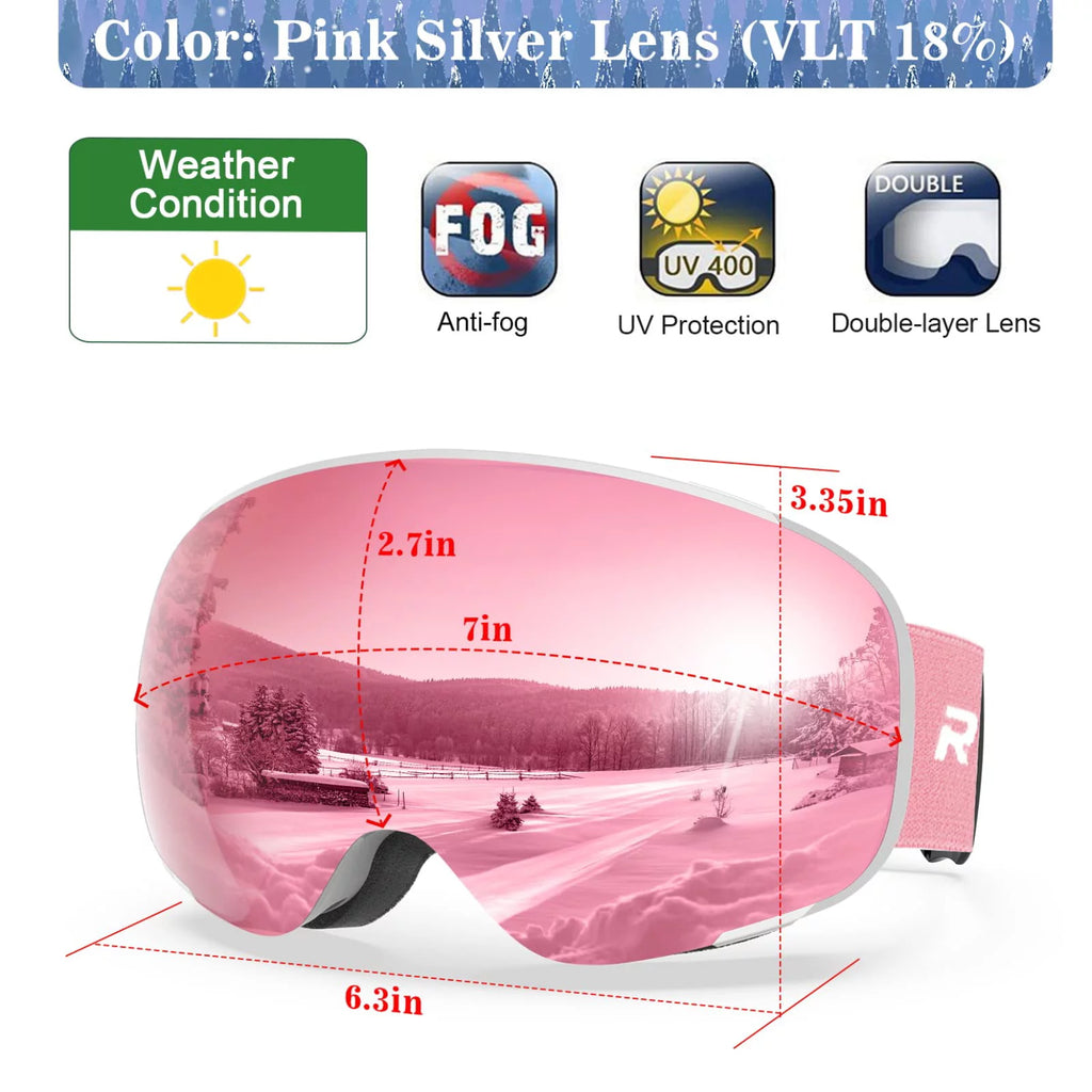 Kids Ski Goggles I9511