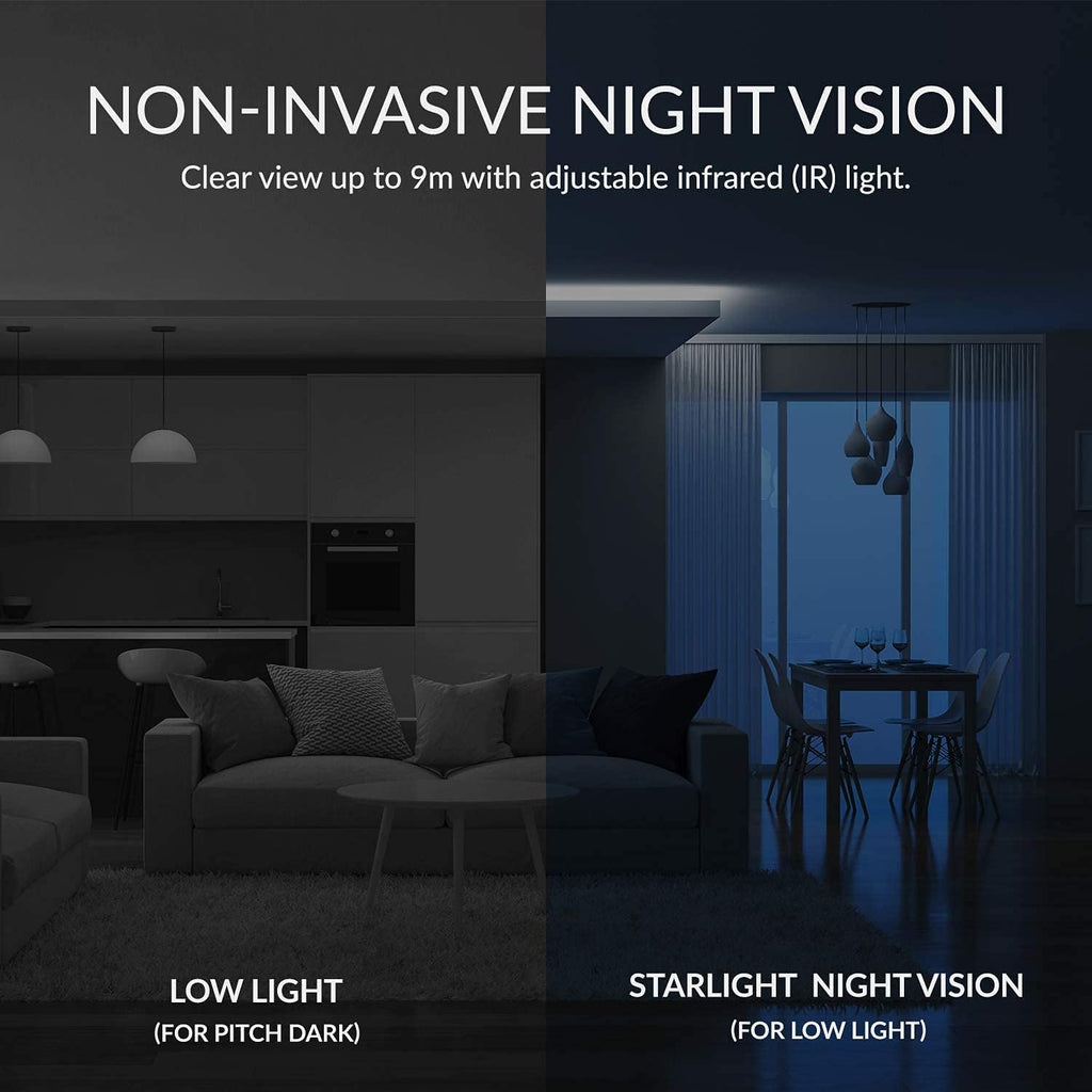 2K WiFi Indoor Security Camera with Night Vision S273