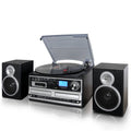 3-Speed Turntable with CD Player, Cassette Player, FM Radio W9837
