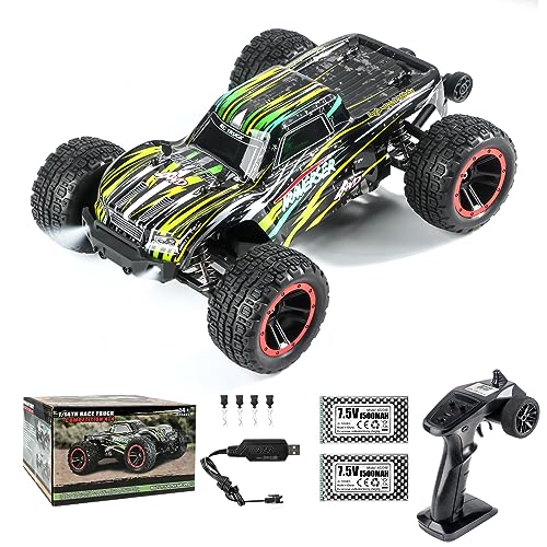 1:14 Scale High Speed RC Truck with 2 Rechargeable Batteries M966