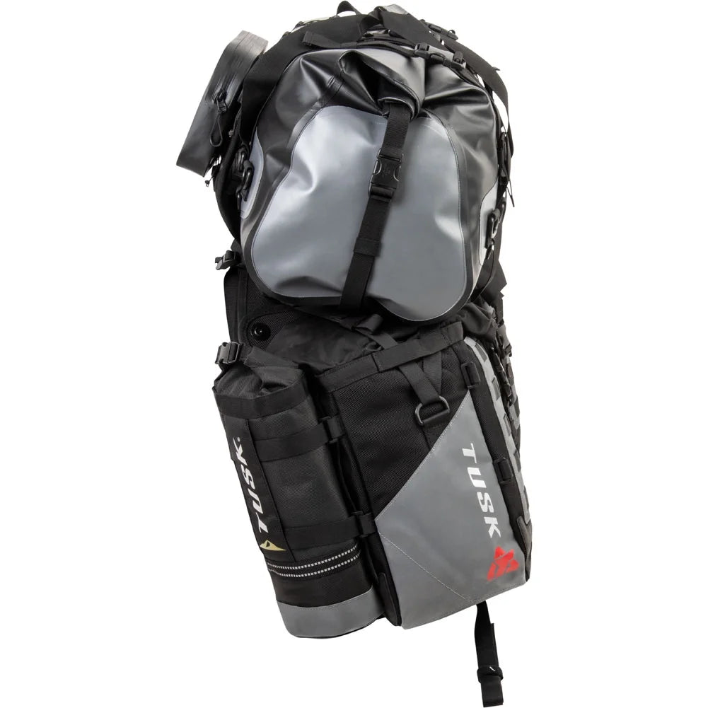 Rackless Luggage System with Medium Dry Duffel and Large Bottle Holders O710