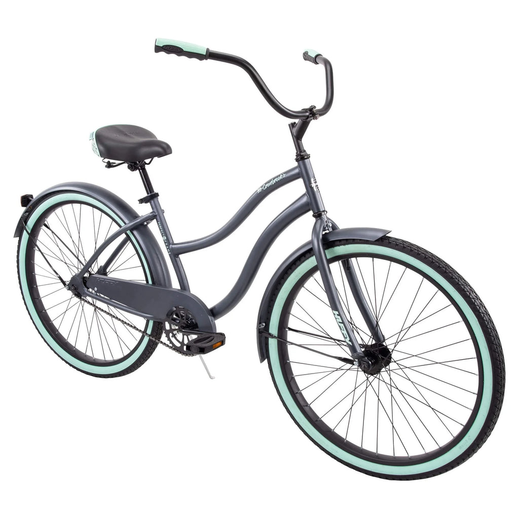 26 inch Gray Cruiser Bike W9579