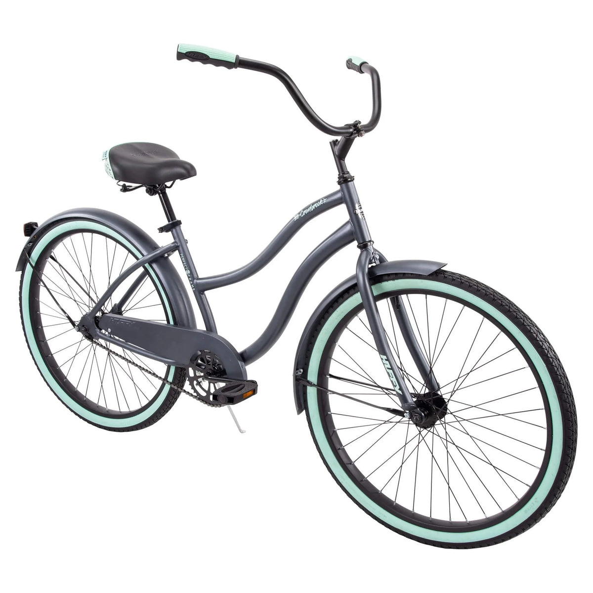 26 inch Gray Cruiser Bike W9579