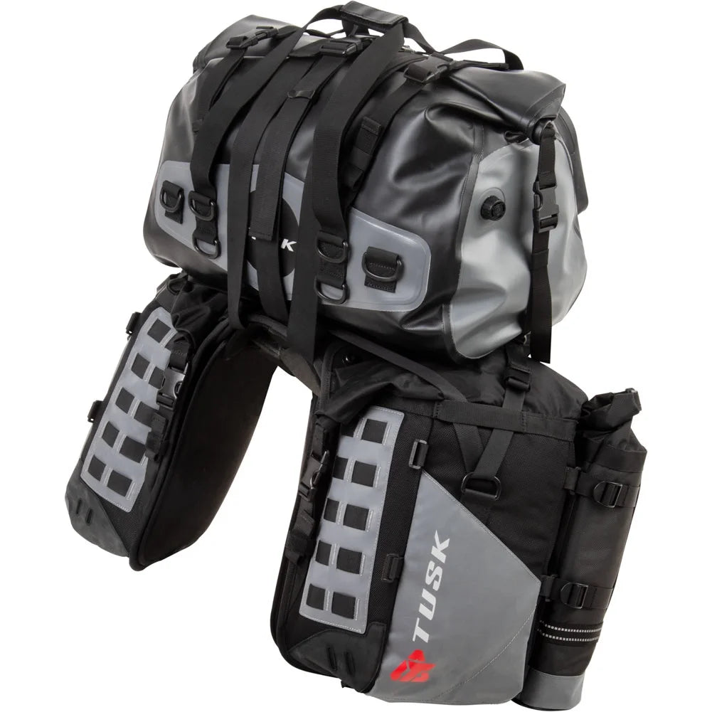 Rackless Luggage System with Medium Dry Duffel and Large Bottle Holders O710