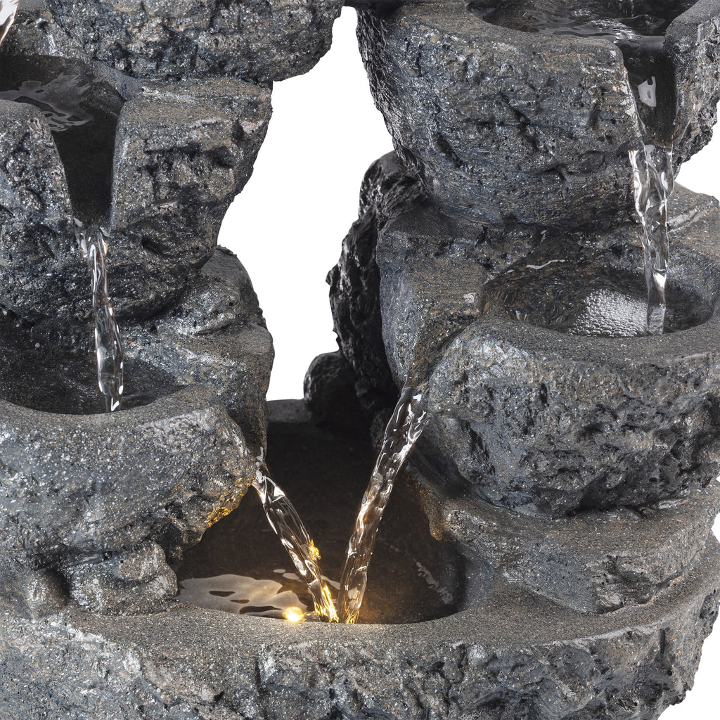14" 5-Tiered Indoor/Outdoor Tabletop Fountain X4188