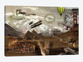 Canvas Wall Decor Prints World Travel Airplanes Art G6014