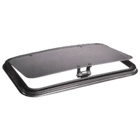 14 inch x 32 inch Black Sunroof with Molded Trim Ring U78819