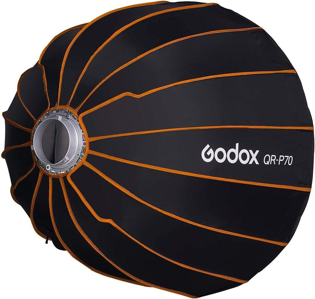 27.5 Inch Parabolic Softbox with Front & Inner Diffuser and Carrying Bag G92085