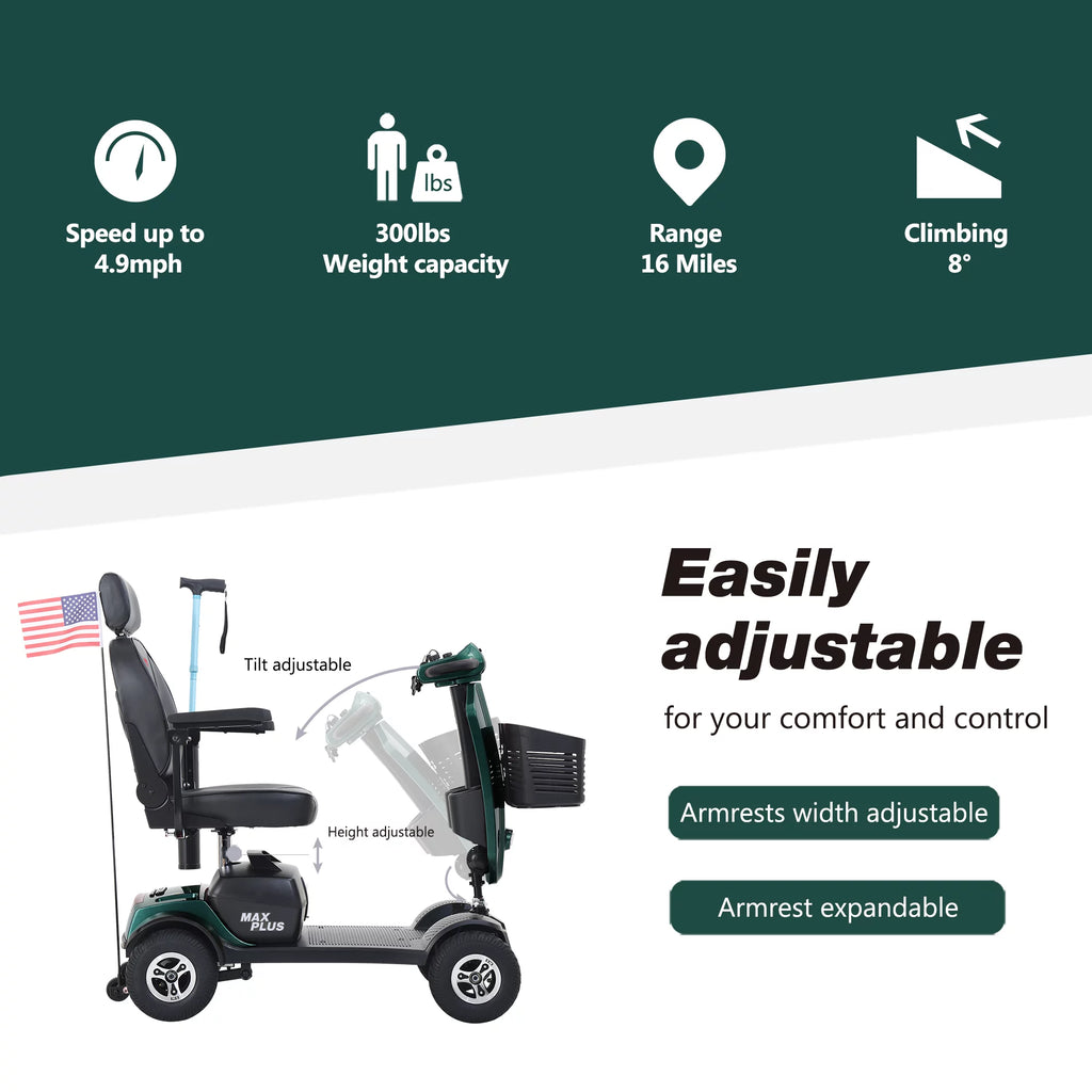 4 Wheels Mobility Scooter Y9454