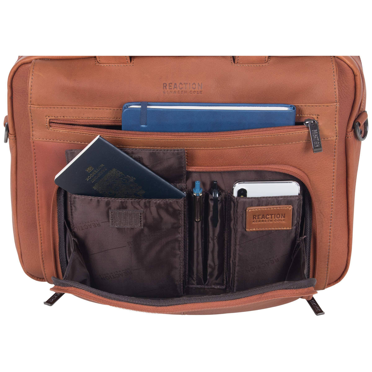 Expandable Double Gusset Top-Zip Portfolio Case J212