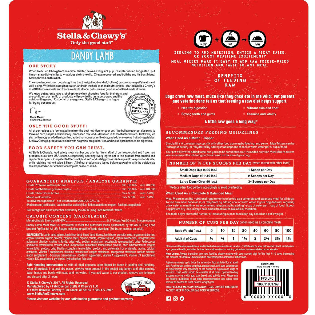 Freeze Dried Dog Food N865