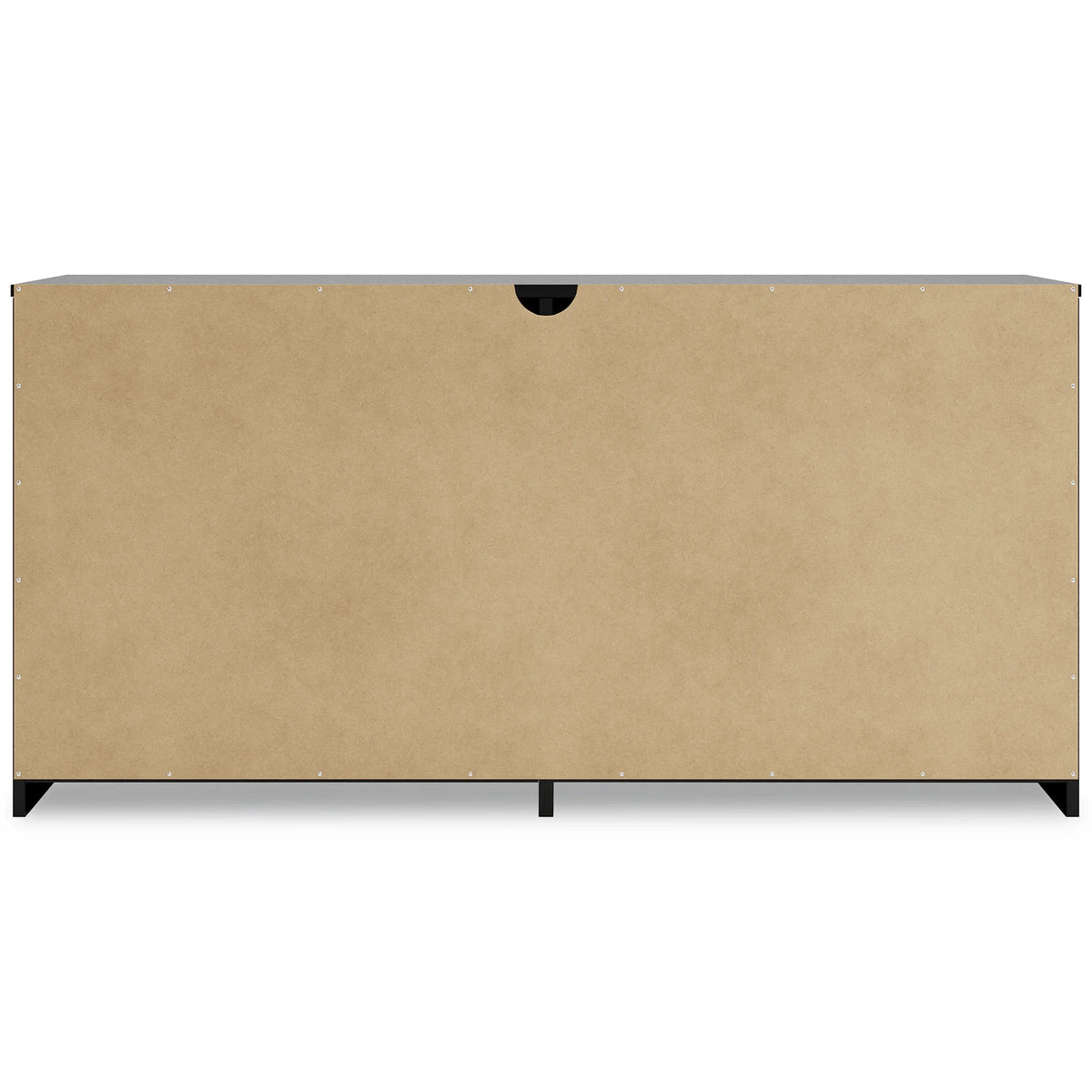 Black 6 Drawer Dresser M87985