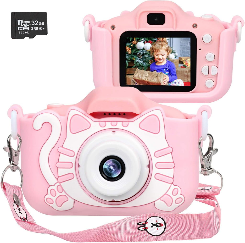 Kids Digital Camera with 32GB SD Card A409