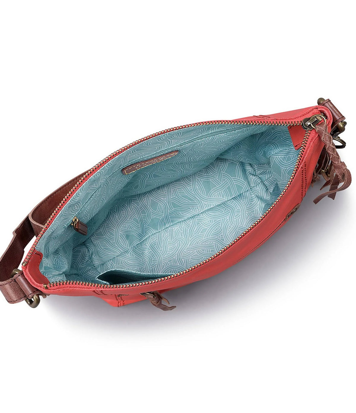 Dusty Coral Leather Crossbody L99532