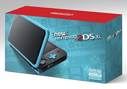 Black + Turquoise 2DS XL B32682
