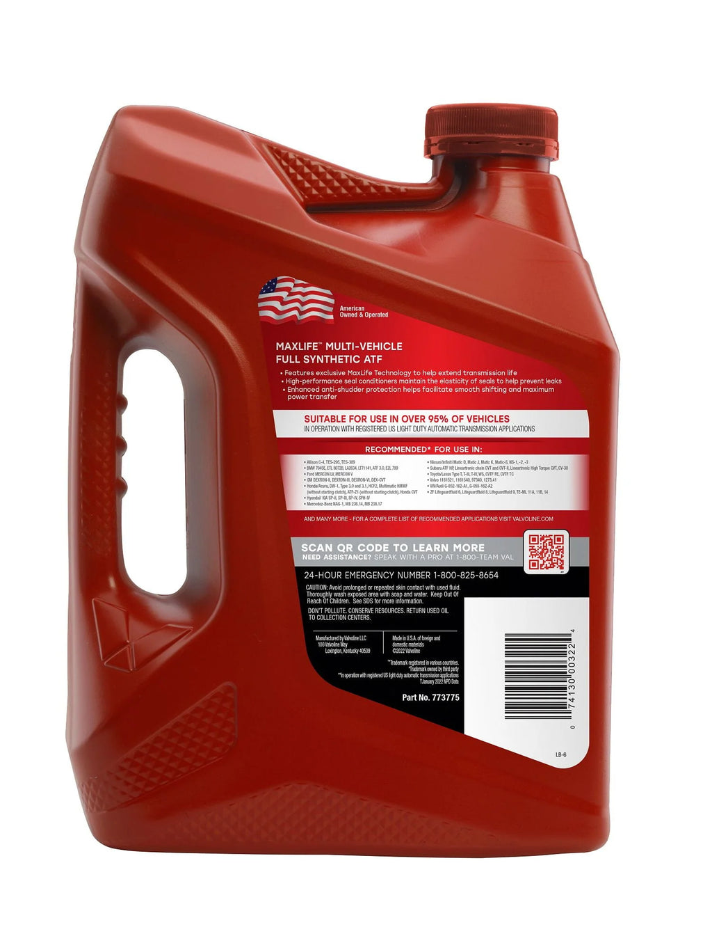 Full Synthetic Automatic Transmission Fluid 1 GA G377614