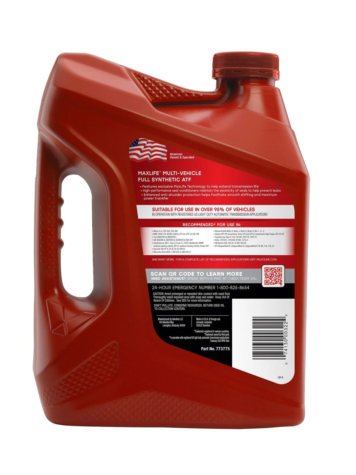 Full Synthetic Automatic Transmission Fluid 1 GA G377614