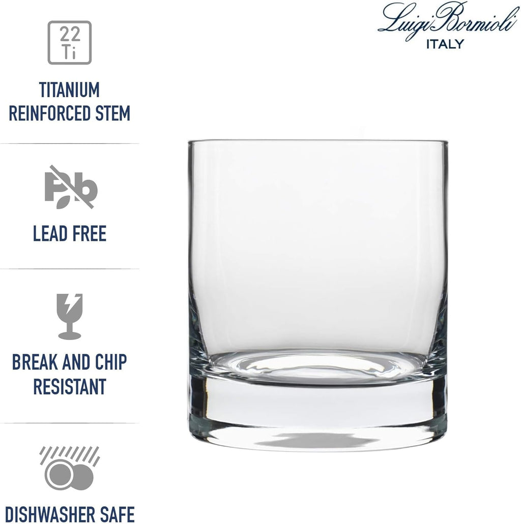 Set of 4 Double Old Fashioned Glasses, 13.5 fluid ounce D1885